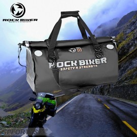 Full Waterproof 50L Motorcycle Tail Bag For Harley Style Motorbike travel bag Back Seat Bags Large capacity Sport Luggage Pack