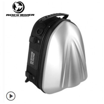 ROCK BIKER Motorcycle Rear bag Black Alforjas Para Saddle Bags Motocross Waterproof Tail Bag Dain Motorbike Travel Back