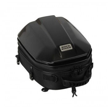 ROCK BIKER Motorcycle Rear bag Black Alforjas Para Saddle Bags Motocross Waterproof Tail Bag Dain Motorbike Travel Back