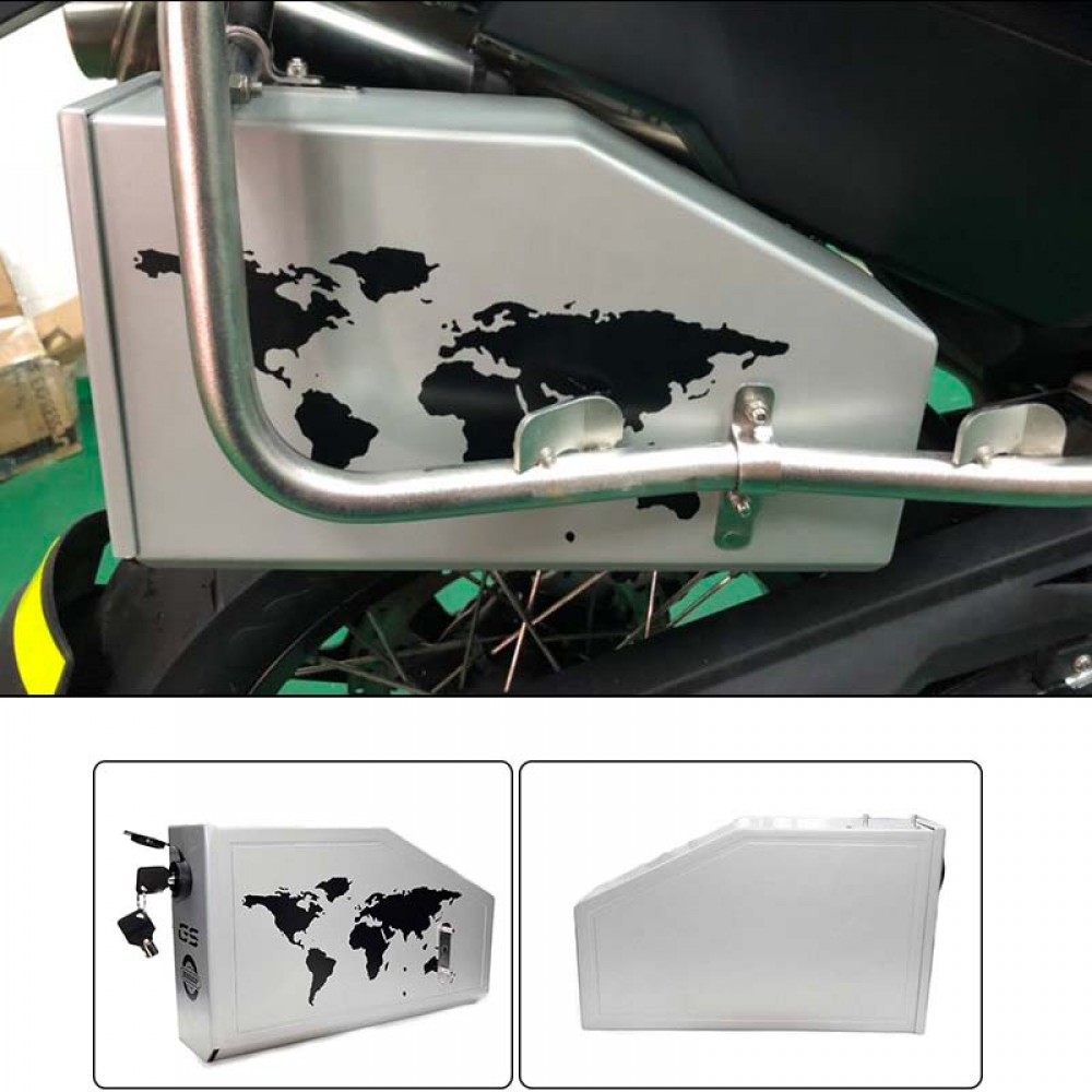 Free Shipping for BMW F700GS F800GS 2013 2014 2015 2016 2017 Motorcycle Decorative Aluminum Box Toolbox 5 Liters Brand New