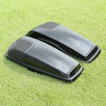 TCMT New Saddlebag Lid Speaker Cutouts w/ Grill For Harley Davidson Touring 2014-2018 Electra Glide Street Glide FLHR FLHT