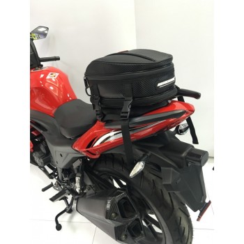 MOTOCENTRIC package for riding motorcycle tank back riding motorcycle tail bags can be fixed helmet can be portable