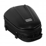 Rock Biker Motorcycle Tail Bag Waterproof Carbon Fiber Motorbike Tail bag Back Seat Bags Motorcycle Travel Bag Luggage