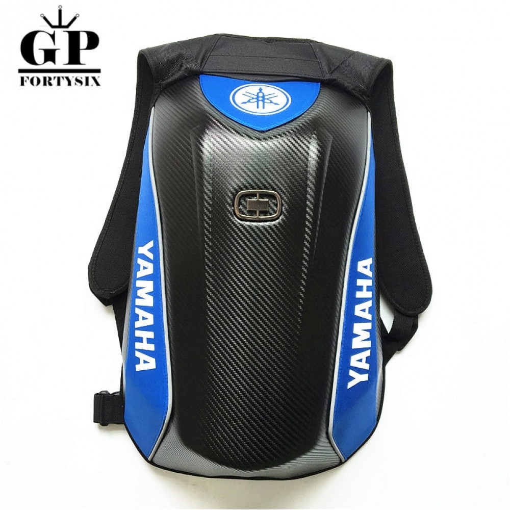 Motorcycle Knight Bag Motocross Riding Racing Storage Bag Carbon Fiber Motorbike Helmet Backpack For YAMAHA Motorcycle Mach bag