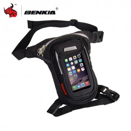 BENKIA Motorcycle Bag Motorcycle Thigh Leg Bags  Waist Pocket Outdoor Package Bag Moto Motocicleta Side Bags