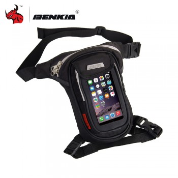 BENKIA Motorcycle Bag Motorcycle Thigh Leg Bags  Waist Pocket Outdoor Package Bag Moto Motocicleta Side Bags