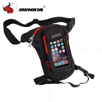 BENKIA Motorcycle Bag Motorcycle Thigh Leg Bags  Waist Pocket Outdoor Package Bag Moto Motocicleta Side Bags