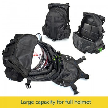 Black Mens Motorcycle Bag Waterproof Motorcycle Backpack Touring Luggage Bag Motorbike Bags Motor Magnetic Tank Bag mochila