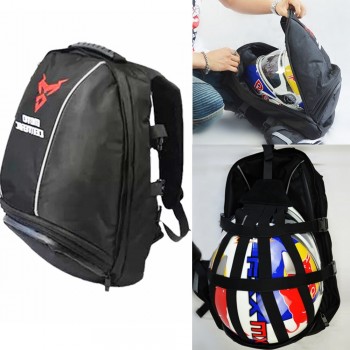 Waterproof Large Capacity Motorcycle Helmet Holder/Cycling Helmet Storage/Hiking Helmetcatch Bag Football Soccer Backpack