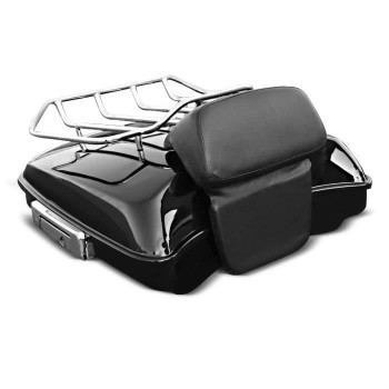 Motorcycle Top Case King /RaTour Pak Pack Trunk Luggage Rack Latch For Harley Touring Road King Electra Street Glide 2014-2018