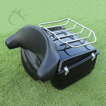 Motorcycle King Tour Pak Pack Trunk Backrest Luggage Rack Mount For Harley Touring Road King Electra Glide FLHR FLHT FLTR FLH