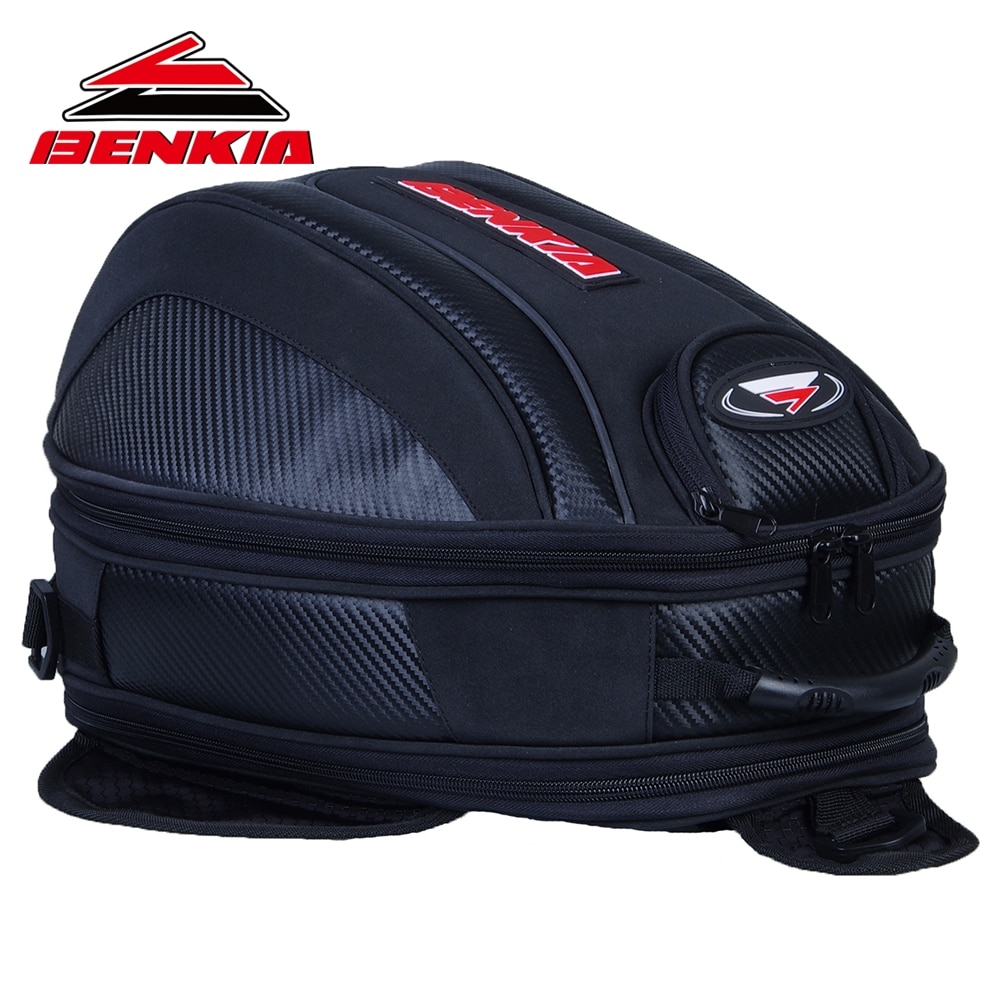 BENKIA Motorcycle Bag Mini Backpack Tank Pack amp; Oil Tank Bag Moto Luggage Bags Motorcycle Backpack Motorcycle Tank Bag HDF-BP13