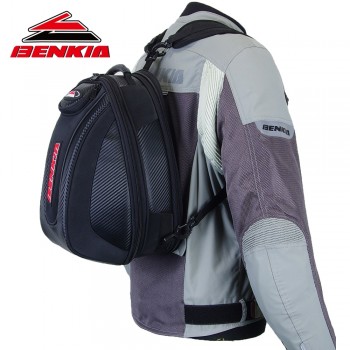 BENKIA Motorcycle Bag Mini Backpack Tank Pack amp; Oil Tank Bag Moto Luggage Bags Motorcycle Backpack Motorcycle Tank Bag HDF-BP13