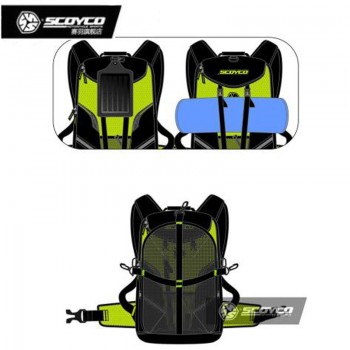 SCOYCO Motocross Motorcycle Helmet Bag Kinght Motorbike Riding Backpack Motorcycle Travel Bag Hiking Bag Moto Racing Backpack