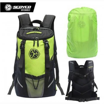 SCOYCO Motocross Motorcycle Helmet Bag Kinght Motorbike Riding Backpack Motorcycle Travel Bag Hiking Bag Moto Racing Backpack