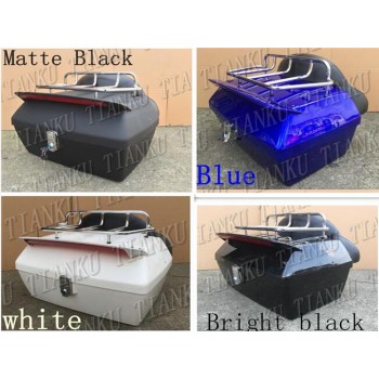 New Trunk Tail Box Luggage Backrest With Brake light For Kawasaki Vulcan Classic VN 400 VN500 VN800 VN 900 1200 1500 1600 2000