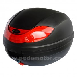 PEDA 2019 New Fashion 32L Motorcycle Topcase PP Tail Boxes 2016 New Itailan Design Luggage Lock Motor Trunk Carrier Box