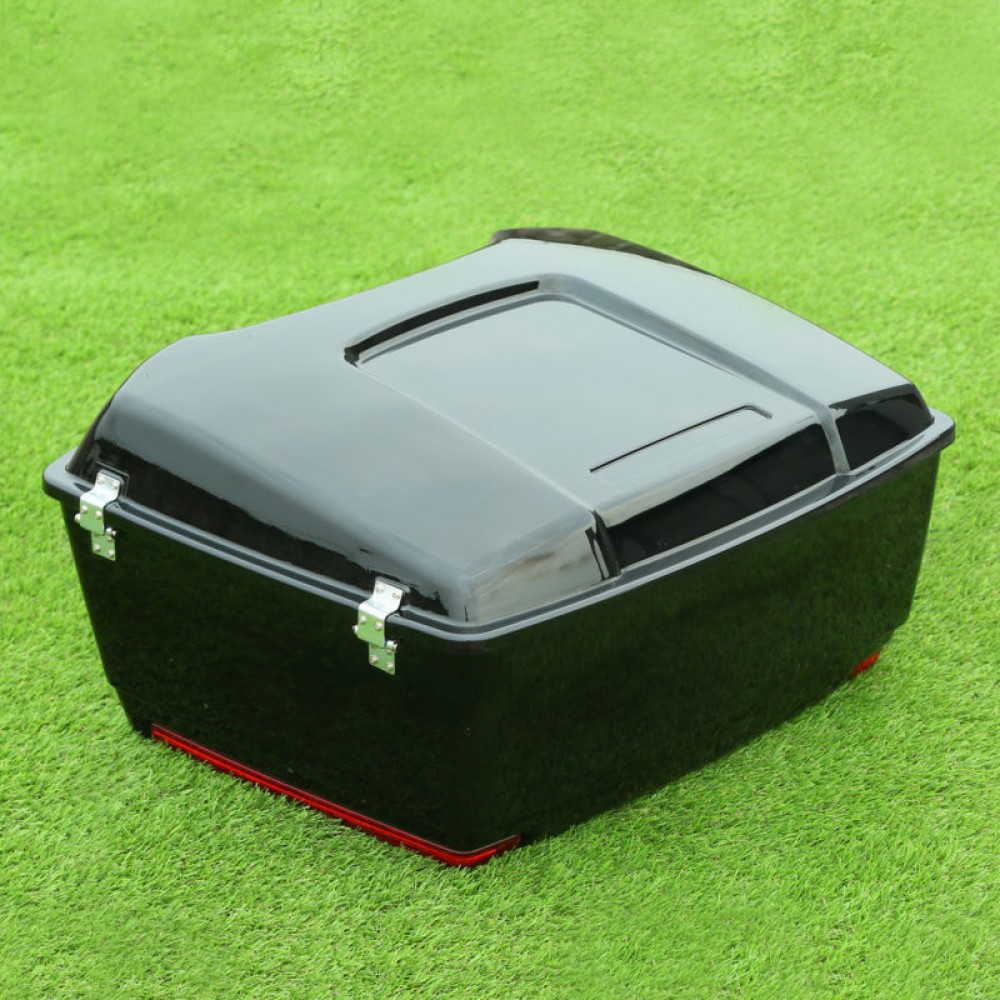 King Tour Pak Pack Trunk + Carpet Liner For Harley Touring Road Street Glide 97-13