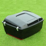 King Tour Pak Pack Trunk + Carpet Liner For Harley Touring Road Street Glide 97-13