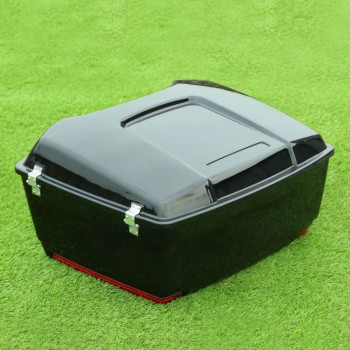 King Tour Pak Pack Trunk + Carpet Liner For Harley Touring Road Street Glide 97-13
