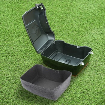King Tour Pak Pack Trunk + Carpet Liner For Harley Touring Road Street Glide 97-13