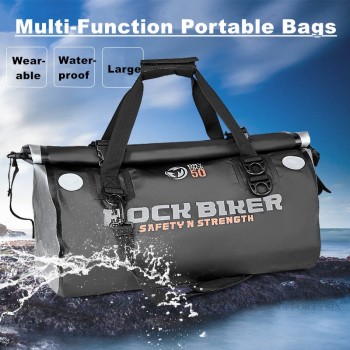 2018 Motorcycle Rear seat bag Large capacity Waterproof Motorcycle Travel Bag luggage Moto rider Tail Bag