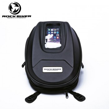 ROCKBIKER Motorbike Saddle Bag Oil Fuel Tank Bag Motorbike Motocross Rear Bag Rain Cover Travel Knight Rider Moto Bag