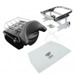 King Tour Pak Pack Trunk For Harley Road King Electra Glide FLHT FLTR FLHX 1997-2008