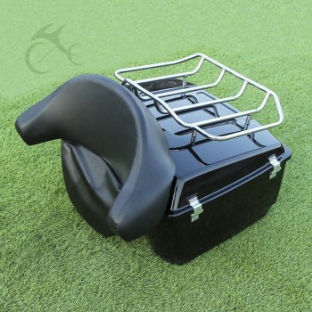 King Tour Pak Pack Trunk For Harley Road King Electra Glide FLHT FLTR FLHX 1997-2008