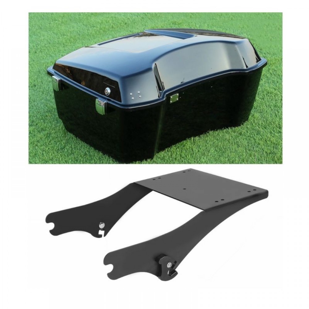 Motorcycle King Tour Pak amp; Trunk Mounting Rack For Harley Touring Road Street Gilde FLHT FLHRS FLHRSI FLHT FLHTI 1997-2008