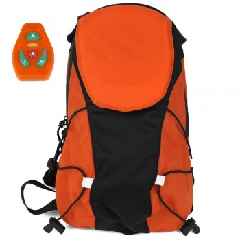YUANMINGSHI Motorcycle Reflective Backpack Bag with Wireless Security Cycling Safety LED Backpack 5L With Remote Control