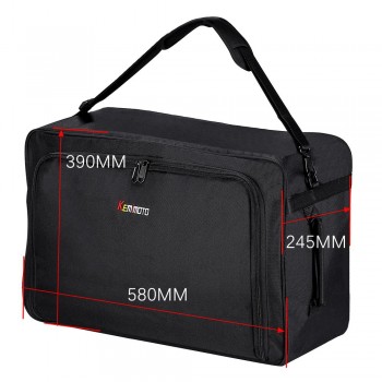 for Harley Electra Glide 1993-2013 Tour-Pak Liner Luggage Bag Black Expandable Inner Bags Container Classic FLHTC FLHTK FLHTCI