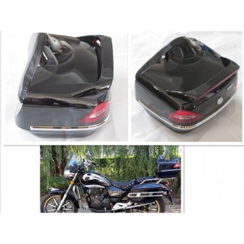 Motorcycle Trunk Luggage Case Tail Box Rack Backrest For Suzuki Boulevard C50 Volusia 800 C90 M109R C109 Marauder 800 M50