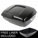 TCMT Rear Tour Pak Pack Trunk + Latch Key For Harley Electra Road King Street Glide FLT FLHT FLHTCU FLTRX Ultra-Classic