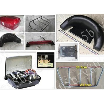 New Trunk Tail Box Luggage Backrest With Brake light For Kawasaki Vulcan Classic VN 400 VN500 VN800 VN 900 1200 1500 1600 2000