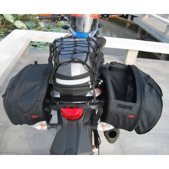 New K brand SA212 motorcycle Riding bag Motorcycle Saddle bag Waterproof cover can put helmet