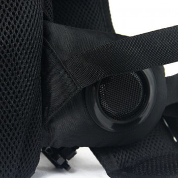 PLAYKING Cycling Motorcycle Backpack Bag With Reflective Safety LED Indicator Light With Speaker For Bicycle Backpack Bag