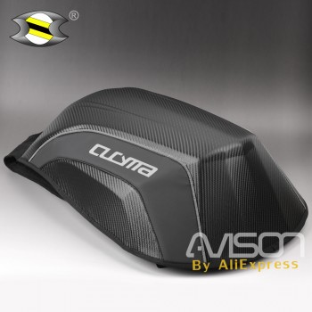 Motorcycle Backpack Helmet Bag Hang Motorbike Hard Shell Bag Fashion Bags Carbon Fiber Decorative Pattern Can Put Computer Shoes