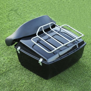 King Tour Pak Luggage Backrest For 97-13 For Harley HD Touring Road King Street Glide