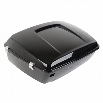 Motorcycle Moto King Tour Pak Pack Trunk Top Rack For Harley Touring Road Electra Glide Models 2014-2018 17