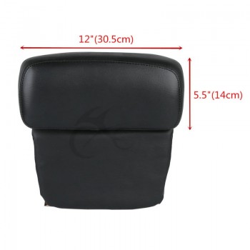 Motorcycle Moto 5.5 Razor Tour Pak Pack Trunk amp; Backrest For Harley Touring Models Street Glide Road King 2014-2019 Matte Black