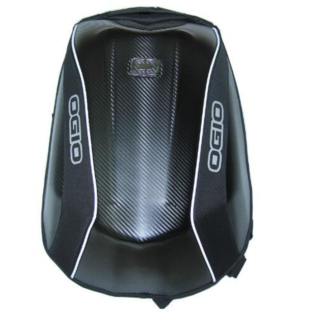 Nueva fibra de carbono MACH5 OGIO en dos lados MACH3 casco de motocross racing riding mochila bolsa de viaje de almacenamiento 9