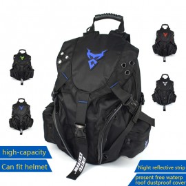 Fashion Travel Club motorcycle backpack waterproof helmet bag rider moto black package tank bag moto luggage shoulder bag