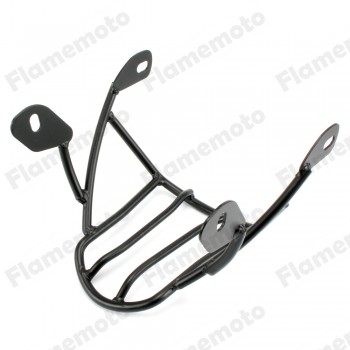 Black Solo Seat Luggage Rear Fender Rack For Harley Sportster XL1200 XL883 2004 2005 2006 2007-2016