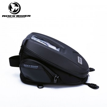 Rock Biker brand locomotive oil tank hard shell waterproof large capacity side package travel motorcycle riding bag