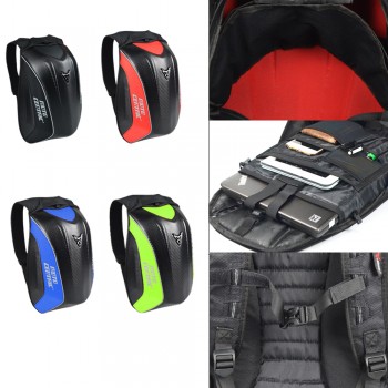 NEW Mens motorcycle backpack Moto bag Waterproof shoulders reflective helmet bag motorcycle Riding racing package