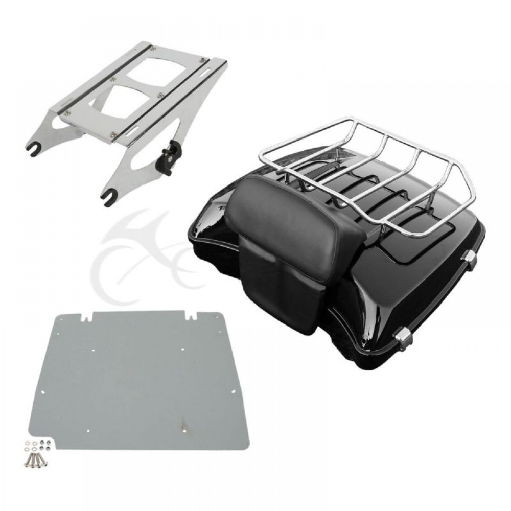 Razor Tour Pak Pack Trunk For Harley Davidson Touring Road King Models FLHR FLTRX FLHX FLHXSE 14-18 New