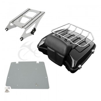 Razor Tour Pak Pack Trunk For Harley Davidson Touring Road King Models FLHR FLTRX FLHX FLHXSE 14-18 New