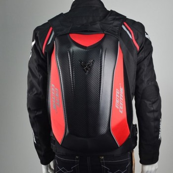 New Motorcycle Backpack Carbon Fiber Motocross Racing Riding Helmet Bag Motorbike Backpack