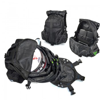 2018 motocross helmet backpack motorcycle bag shoulder bag off-road motorcycle bag package Waterproof reflective motor backpack